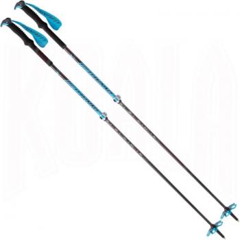 Bastón esquí de travesía TOUR VARIO Dynafit - Bastones ajustables, fabricados en aluminio ligero, sistema de bloqueo rápido, empuñadura ergonómica, correa acolchada, puntas intercambi