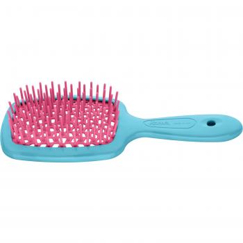 Small Super Brush Turquoise Pink 17.5 x 7 x 3 cm