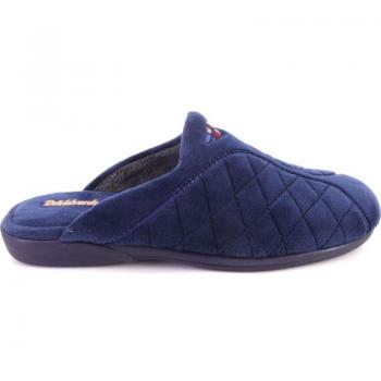 DEVALVERDE 3523 Zapatillas de casa de hombre azul marino