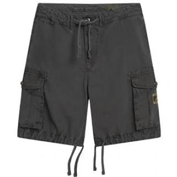 Pantalones Cortos Cargo Superdry Parachute Light para Hombre - Color Negro, Talla 32