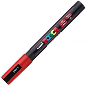 Faber Castell Rot.POSCA PC3M Rojo.Unidad