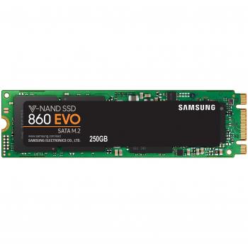 Samsung V-Nand SSD 860 EVO SATA M.2, 250 GB, 550 MB/s Seq Read, 520 MB/s Seq Write