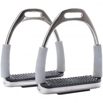 Horka Fillis estribos Flex, metalizado, 12 cm