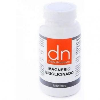 DIRECT NUTRITION MAGNESIO BISGLICINADO MINERALES 60 Caps, 1, TU