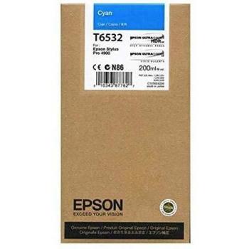 Epson ink cartridge cyan T653 200ml T 6532