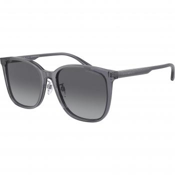 Emporio Armani EA4206D Asian Fit Polarized Men's Sunglasses Grey Size 57