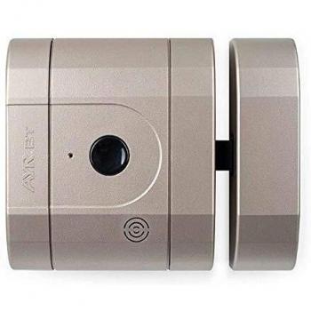 Cerradura electrónica invisible de alta seguridad int_LOCK BT. Acabado níquel mate.