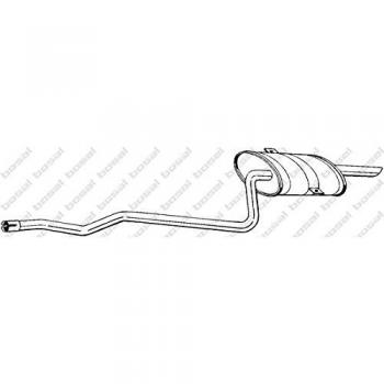 Bosal 286465 end silencer