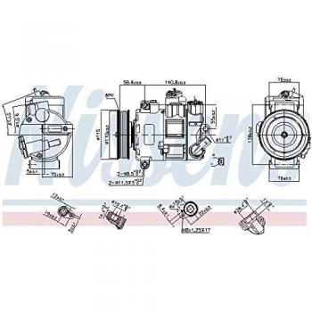 Nissens 890633 Aire acondicionado