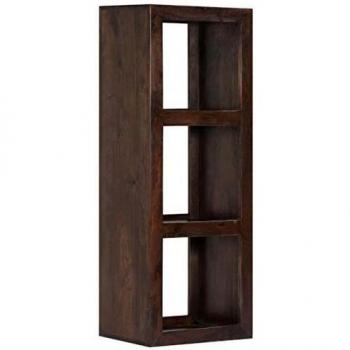 vidaXL Console Cabinet 40x30x110 cm Solid Acacia Wood
