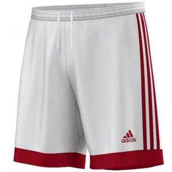 adidas Tast 15 Sho DD - Pantalón corto para hombre, color blanco / rojo, talla 140
