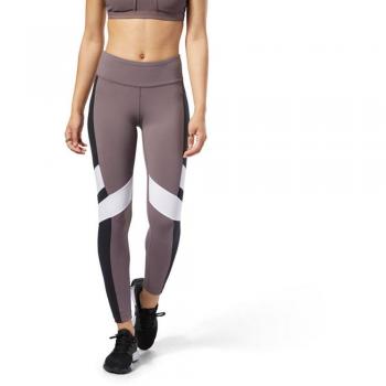 Reebok Lux Color Block Tight Mallas, Mujer,