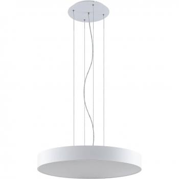 Arcchio Noabelle lámpara colgante LED blanca de 80 cm, moderna, hecha de metal, para cocina, con 1 llama