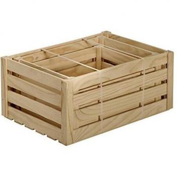 ASTIGARRA 75268 Cajas de Lamas Pino Macizo, 3 Unidades, Beige, 46 x 31 x 25 Cm
