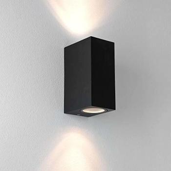 Astro Chios Aplique de Exterior 150 Up/Down Negro IP44, Doble Luz GU10