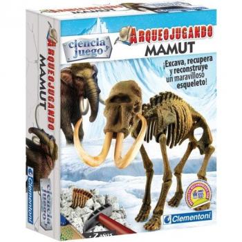 Clementoni - Kit de Ciencia Arqueojugando Mamut fosforescente y divertido