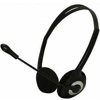 Approx APPHSEB - Auricular Ajustable, Color Negro
