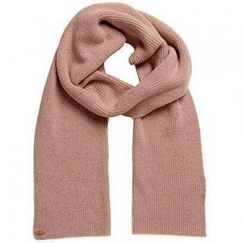 Superdry Heritage Ribbed Scarf - Bufanda, color marrón marrón Talla única