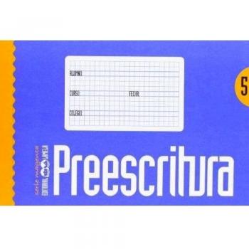 Cuaderno Preescritura Color, 10 cm - Número 5