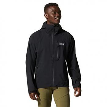 Mountain Hardwear Men's Stretch Ozonic Waterproof Softshell Jacket Black M