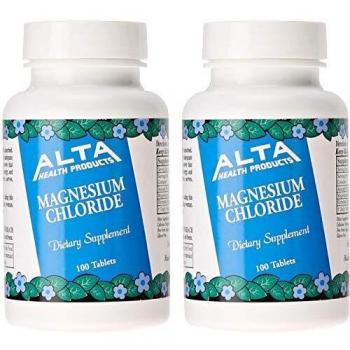 Magnesium Chloride, 100 Tablets - Alta Health