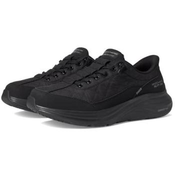Zapatillas Skechers Slip-Ins Contour Foam - Cozy Fit Hombre Negro Talla 45