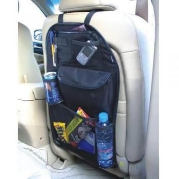 TekBox - Organizador para asiento trasero de coche con múltiples bolsillos de almacenamiento