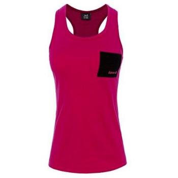 Izas Arizona Camiseta algodón, Mujer, Fuxia/Negro, L