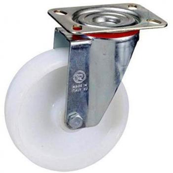 Rueda Industrial Nylon Placa 150 mm.