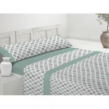 Juego de Sábanas Estampado 3 Piezas - Tacto Extrasuave - 144 Hilos - Primavera y Verano - Cama 135 cm - Donegal Collections