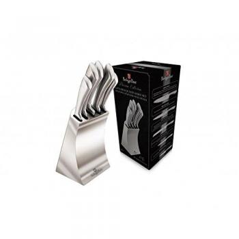 Juego de cuchillas Berlinger Haus 6 piezas con soporte de acero inoxidable, BH-2138
