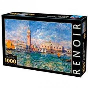 Puzzle 1000 piezas Palacio de los Doges, Venecia - Pierre-Auguste Renoir