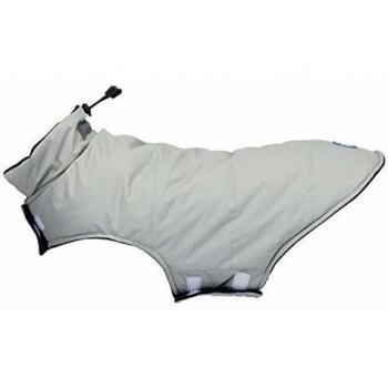Capa Bègard Gris Trixie para Perros con Forro Suave y Resistente al Agua
