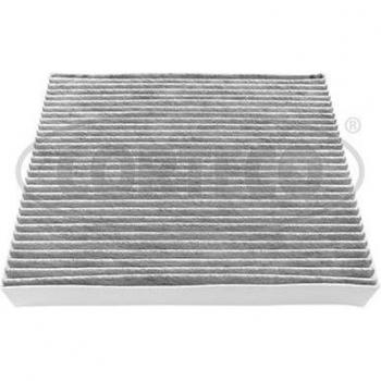 Filtro de habitáculo CORTECO 49356180 - Filtro de aire para el compartimento del pasajero, diseñado para mejorar la calidad del aire dentro del vehículo, fabricado con materiales de alta calidad, fácil instalación y compatible con diversas marcas