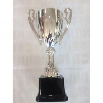 Trofeos Deportivos Premios Copas para Regalar Plastico Color Plata Metal