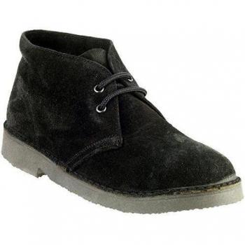 Cotswold - Botas de ante para hombre negro negro 10 UK, color negro, talla 35.5
