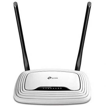 Router Inalámbrico TP-Link TL-WR841N Banda Única (2.4 GHz) Ethernet Rápido 4G Negro y Blanco