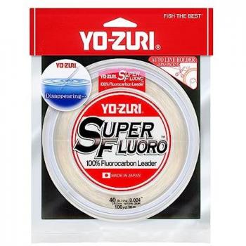 Línea de pesca Yo-Zuri Fluorocarbono Superfluo 90 M - Transparente - 40 lb