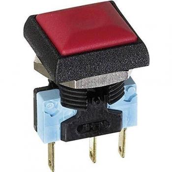 Interruptor de Botón Pulsador APEM IRC3S412, Azul, SPST, Acción Momentánea, 200 mA a 48 V DC, 250V AC, IP67