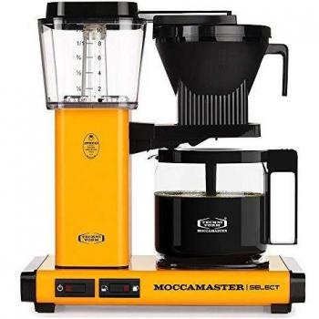 Moccamaster KBG Select Yellow Pepper - Cafetera de Filtro Automática 1,25 L