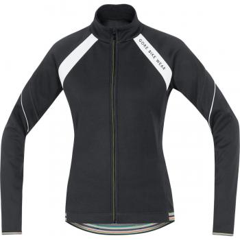 Gore Bike Wear Power Lady 2.0 Windstopper Soft Shell - Chaqueta para mujer, color negro / gris, talla 42