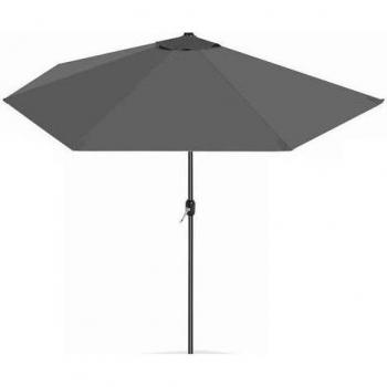 Sombrilla Medialuna Urban Living 270 x 135 x h230 cm Antracita