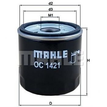 MAHLE ORIGINAL Filtro de aceite