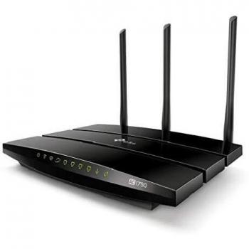 TP-Link AC1750 Dual Band Wireless Gigabit Cable Router, 2 USB, 2.0 Ports, Support Guest Network, UK Plug