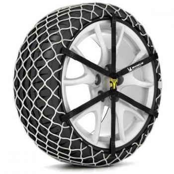 Cadenas para nieve MICHELIN Easy Grip e-Limited, Cadena compuesta, Tensión Automático, Montaje Fácil y ultra-rápido: 2 min (Ref: 008329)