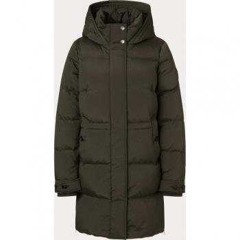 Woolrich Alsea Women's Puffy Parka - Dark Green - Size Large