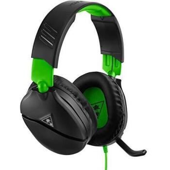 Turtle Beach Recon 70X Auriculares Gaming Xbox One, PS4, PS5, Nintendo Switch y PC, Negro/Verde