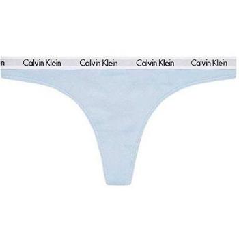Calvin Klein Thong String Tanga, Azul