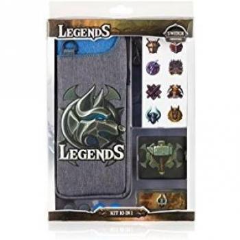 Indeca Legends- Starter pack - kit de accesorios para consola Nintendo Switch