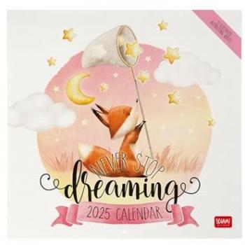 Calendario de Pared 2025 Aphorisms Legami Multilingüe, tamaño grande 30 x 29 cm, incluye 12 meses, planificador anual, espacio para notas, disponible en 6 idiomas, con signos del zodi